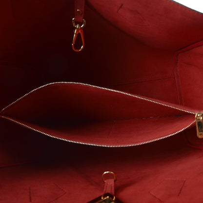 Louis Vuitton Calfskin Monogram Kimono Tote Poppy 6 of 15