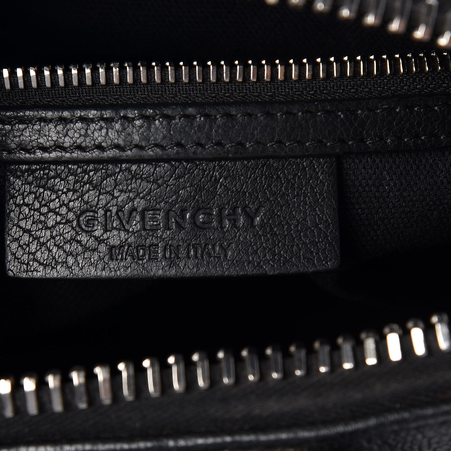 Sugar Goatskin Mini Antigona Black