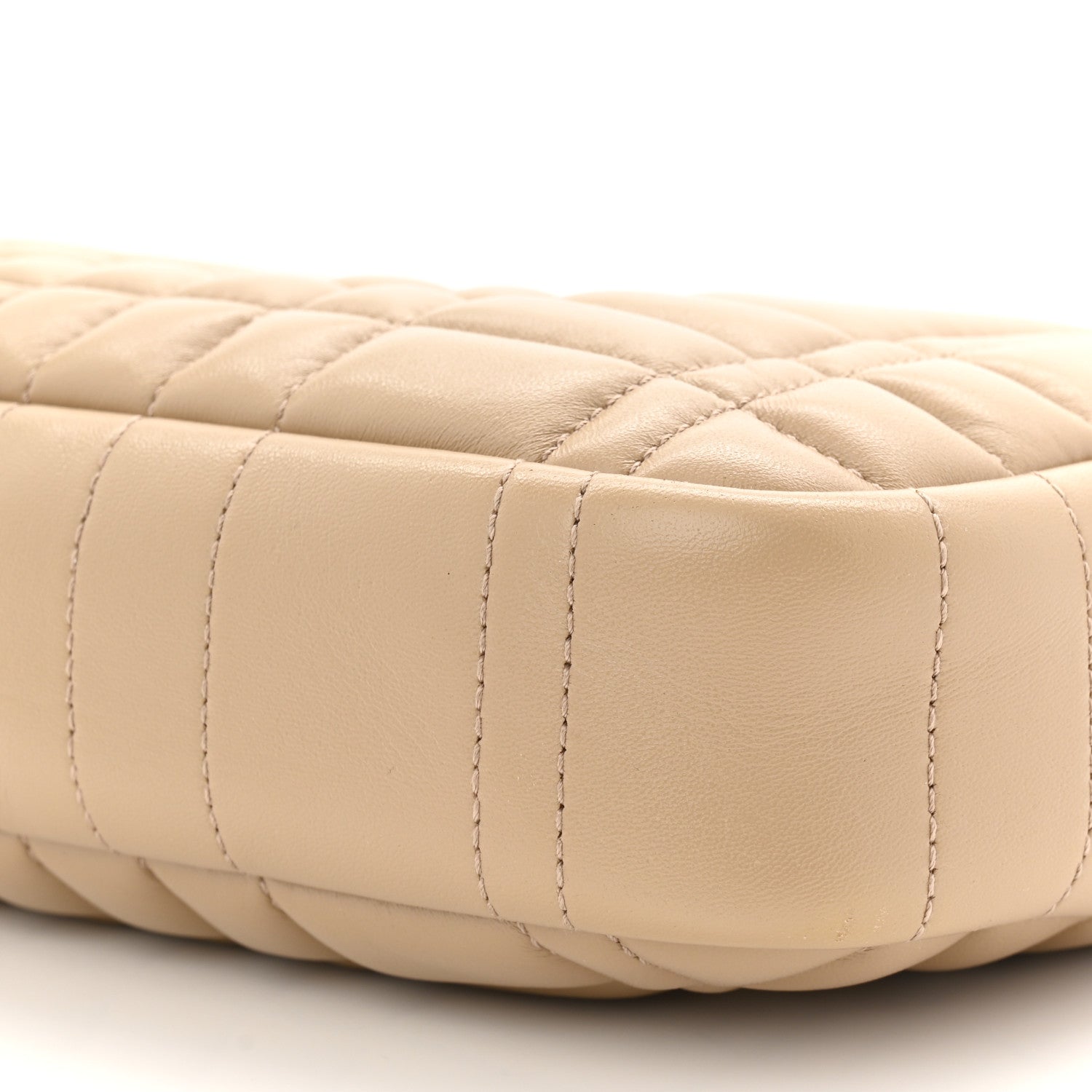 Burberry Lambskin Quilted Small Lola Camera Bag Oat Beige 10 of 10