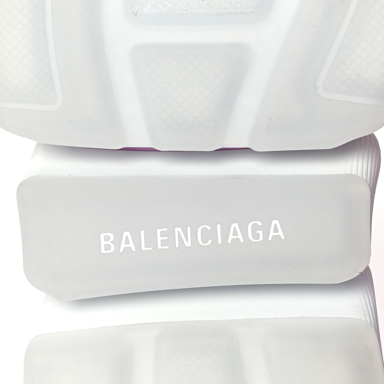 Balenciaga Technical 3D Recycled Knit Bi-Color Womens Speed 2.0 Transparent Sole Sneakers 40 Pink 6 of 8