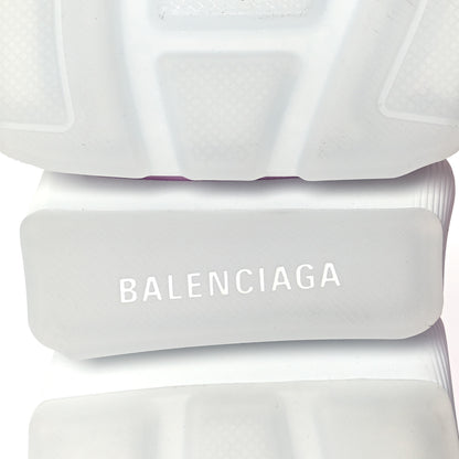 Balenciaga Technical 3D Recycled Knit Bi-Color Womens Speed 2.0 Transparent Sole Sneakers 40 Pink 6 of 8