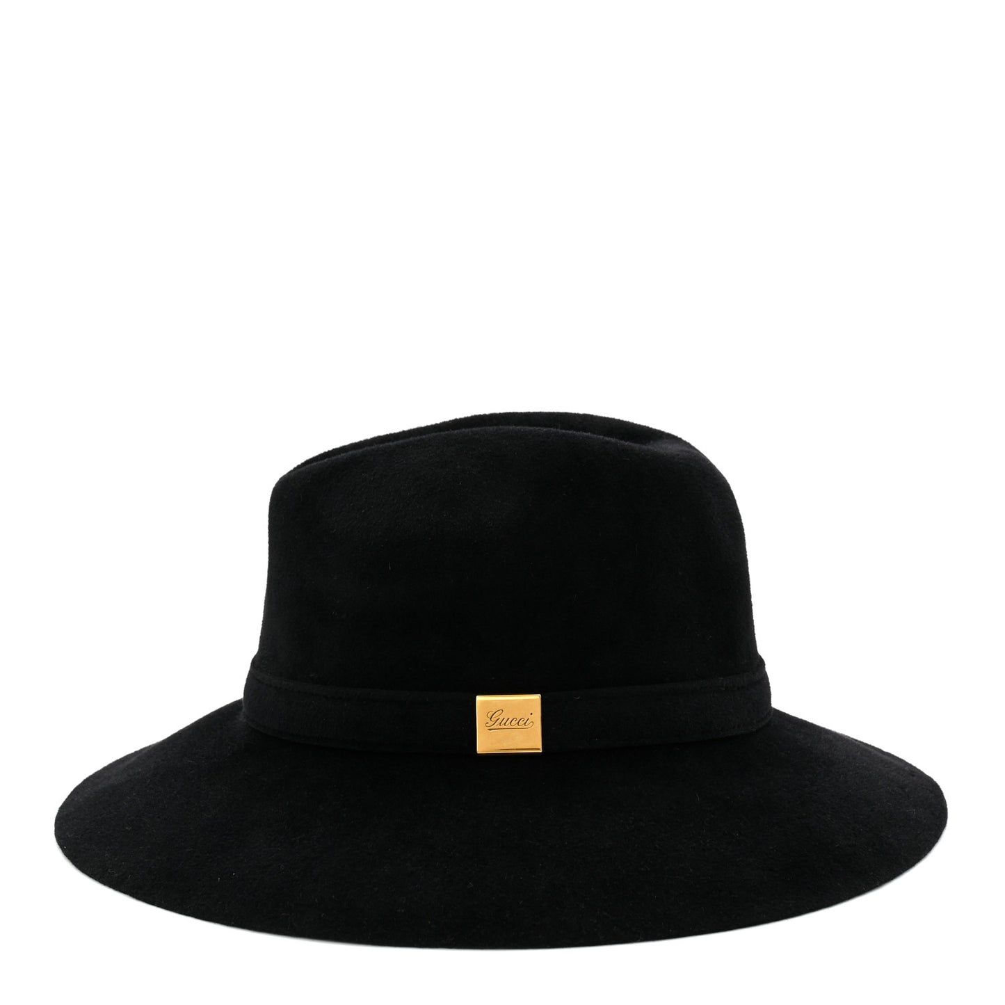 Rabbit Fur Felt Hat L Black