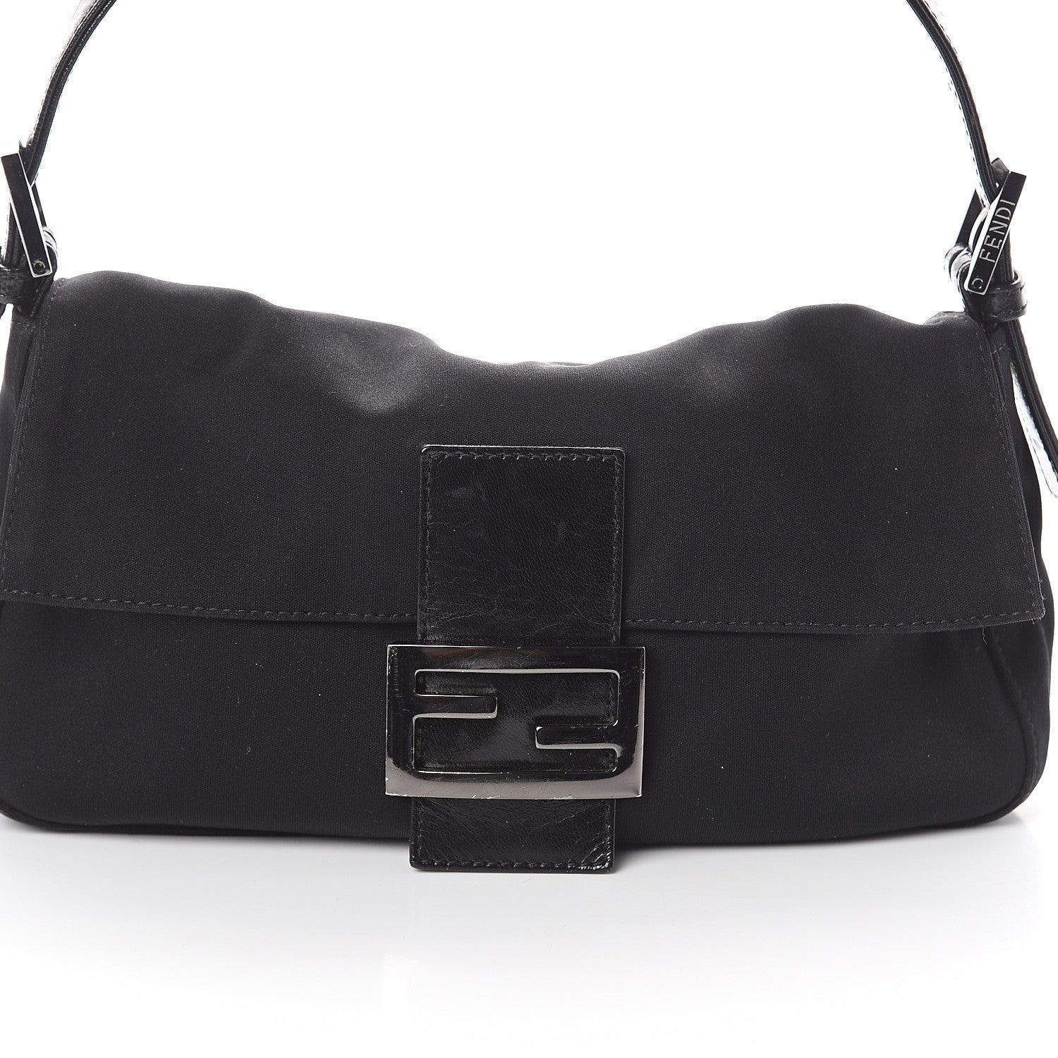 Fendi Neoprene Baguette Black 6 of 8