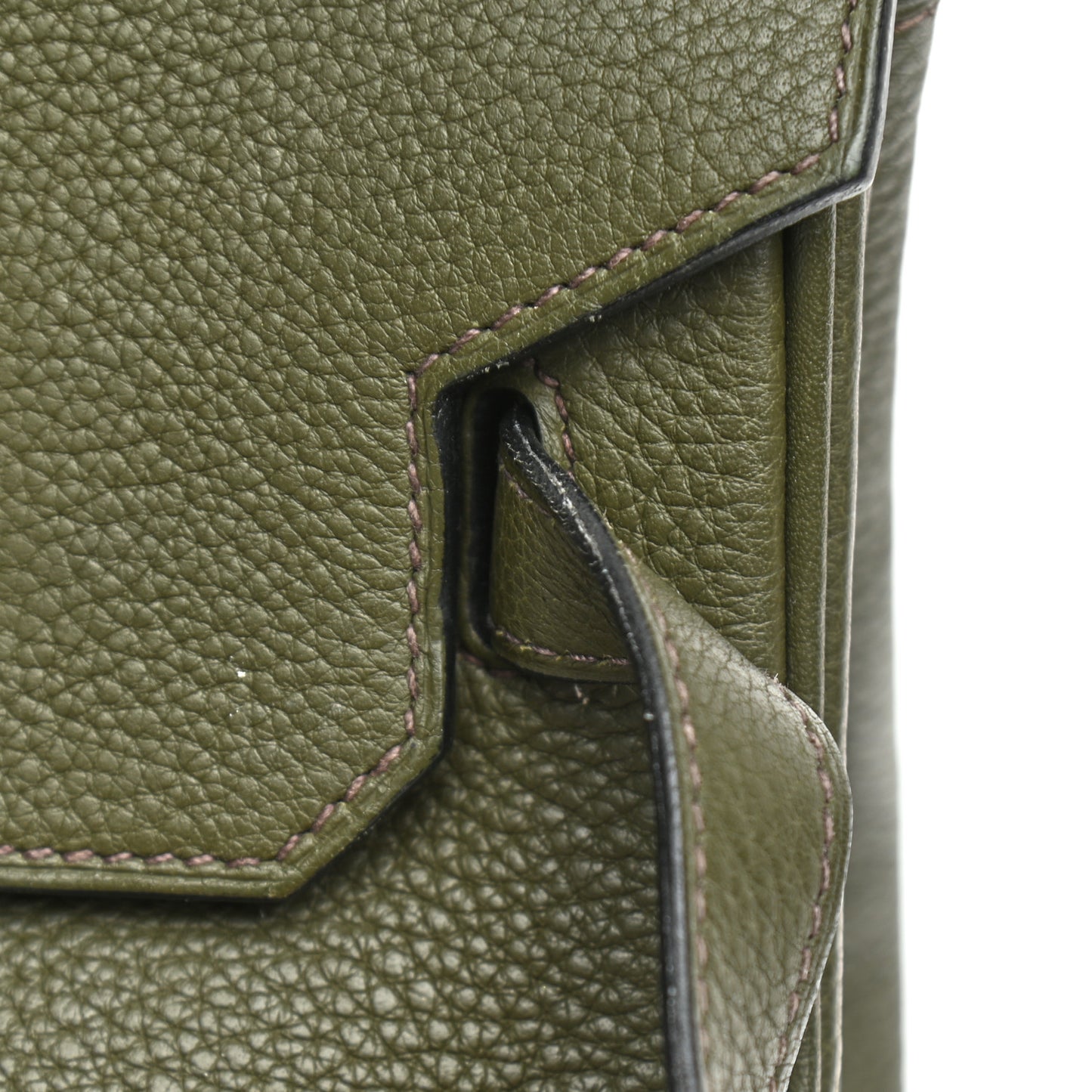 Taurillon Clemence Birkin 35 Vert Veronese