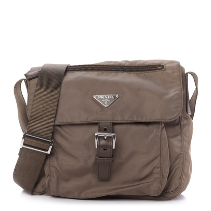 Prada Tessuto Nylon Vela Messenger Ebano 1 of 12