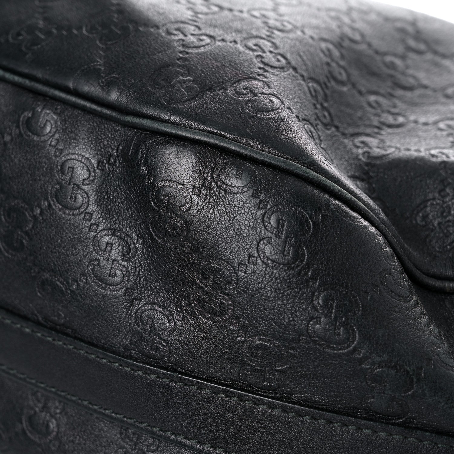 Gucci Guccissima Large GG Twins Hobo Black 24 of 30