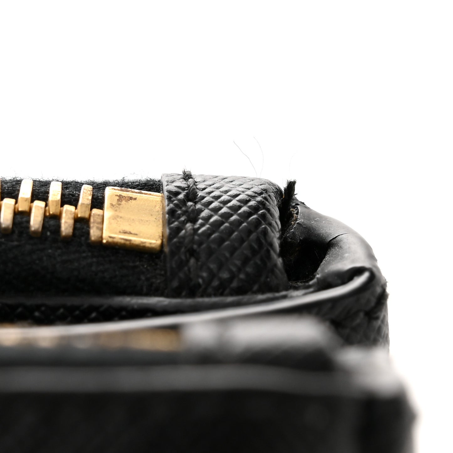 Saffiano Medium Galleria Double Zip Tote Black
