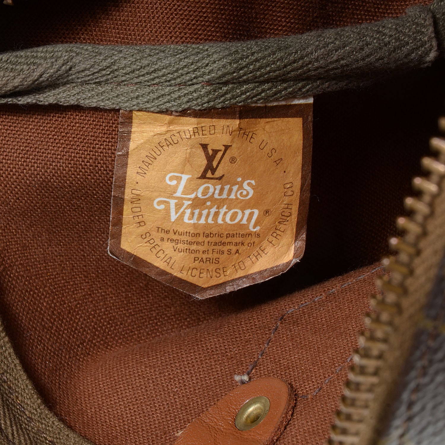 Louis Vuitton Monogram French Company Speedy 35 7 of 7