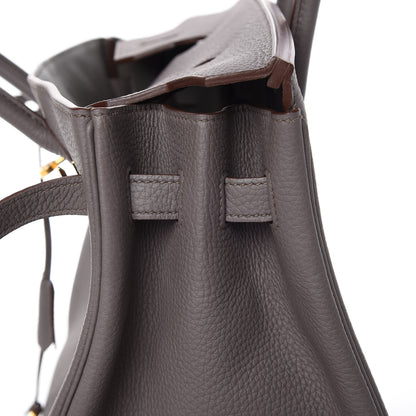 Hermes Togo Birkin 35 Etain 10 of 44