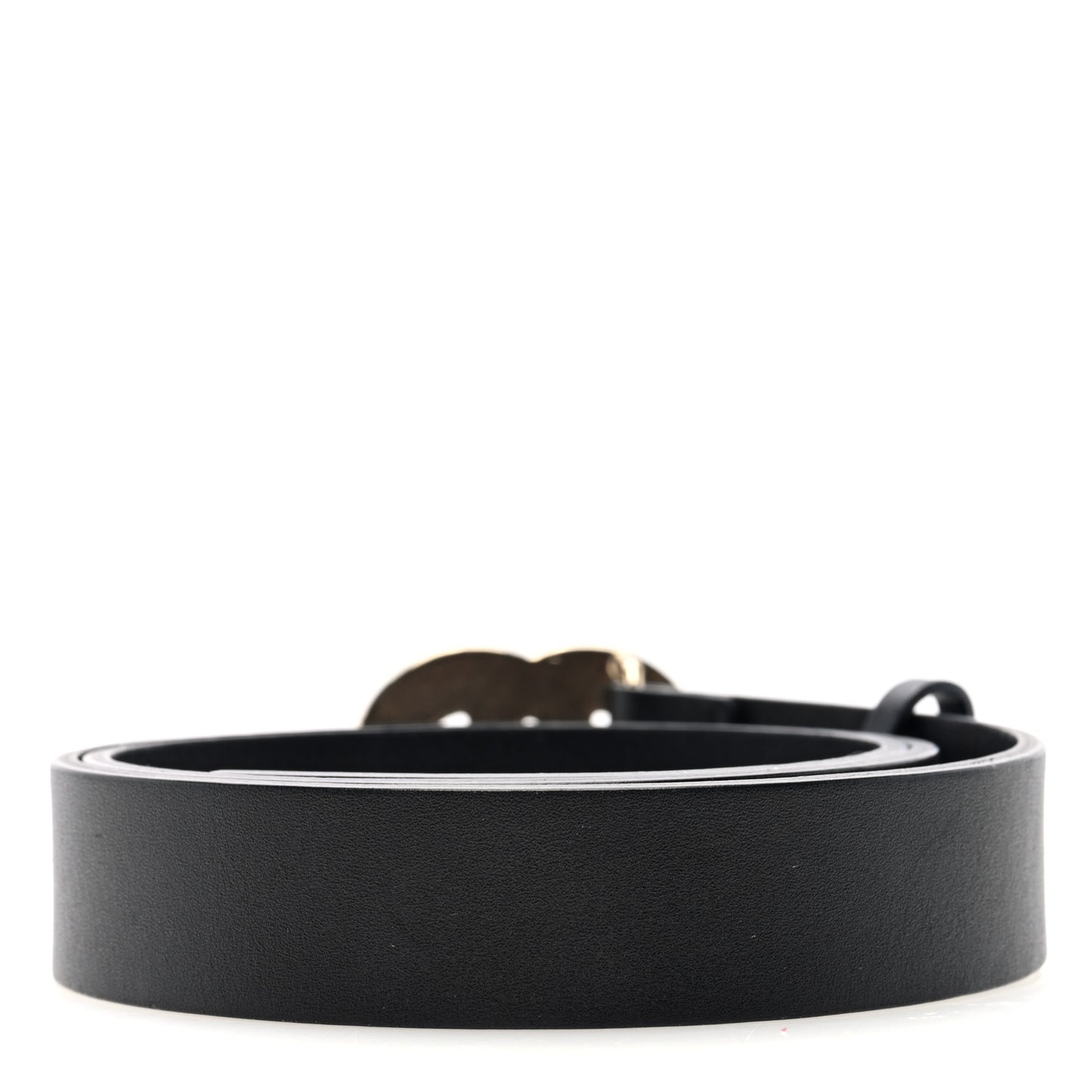 Calfskin Crystal CC Scarab Belt 80 32 Black