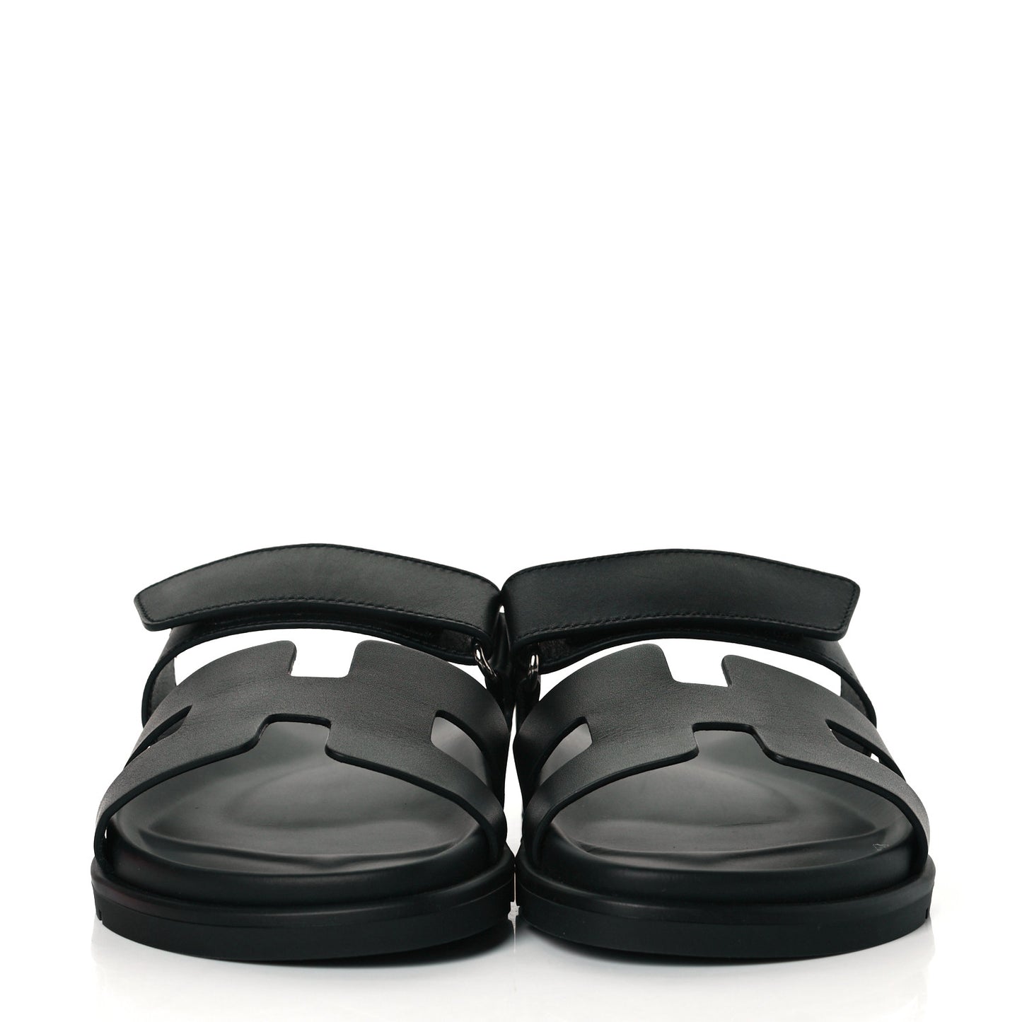 Calfskin Womens Chypre Sandals 36 Black