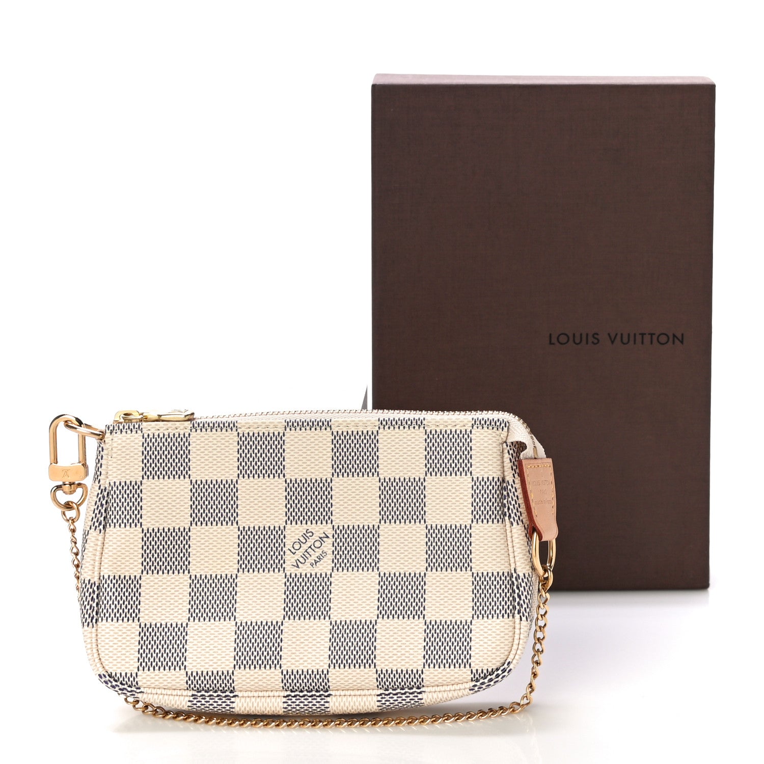 Louis Vuitton Damier Azur Mini Pochette Accessories 11 of 11