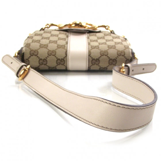 Monogram Wave Flap Bag Ivory