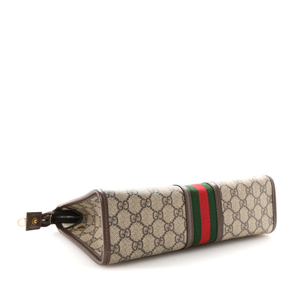 Gucci GG Supreme Monogram Web Ophidia GG Toiletry Case Beige New Acero 4 of 6