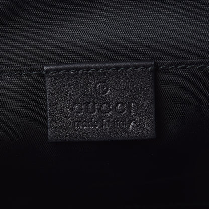 Gucci Calfskin Lovely Heart Cosmetic Case Black 6 of 9