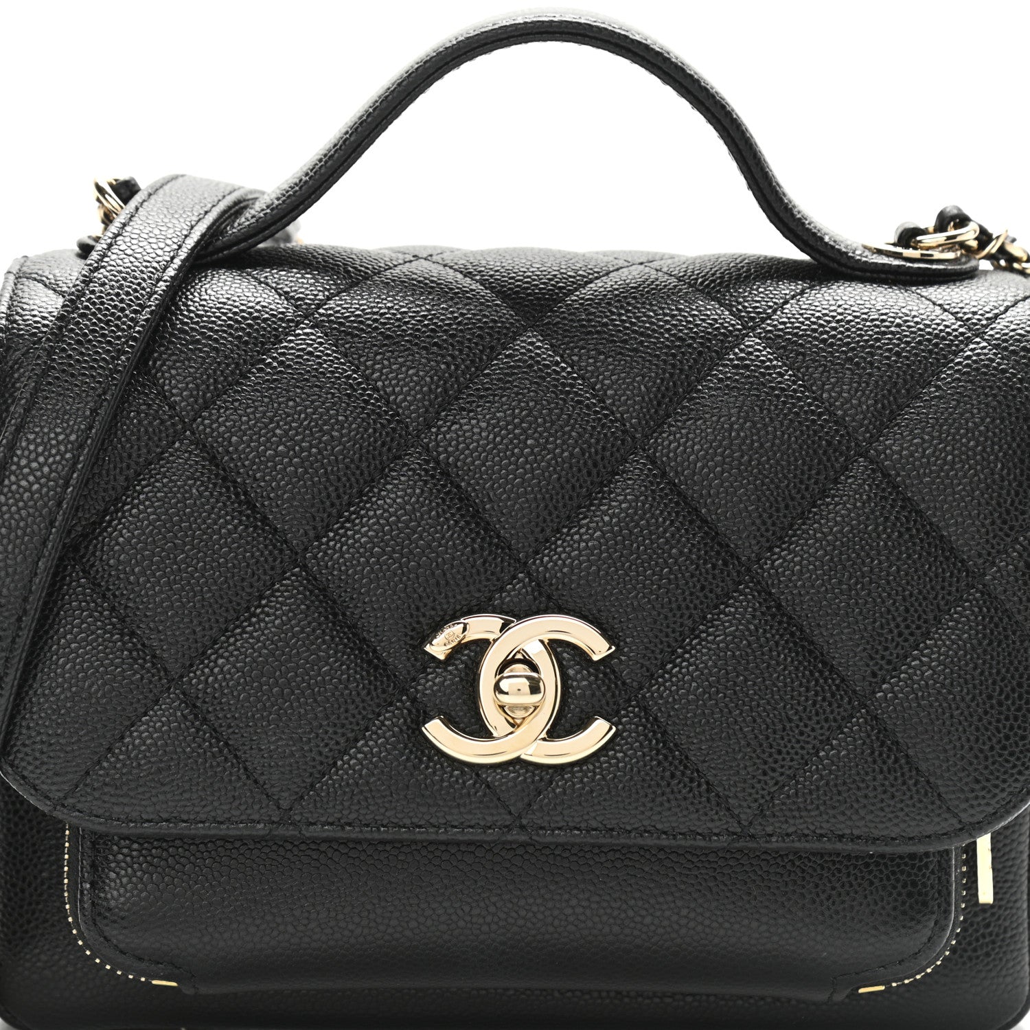 Chanel Caviar Quilted Small Business Affinity Flap Black 8 of 8