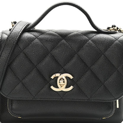 Chanel Caviar Quilted Small Business Affinity Flap Black 8 of 8