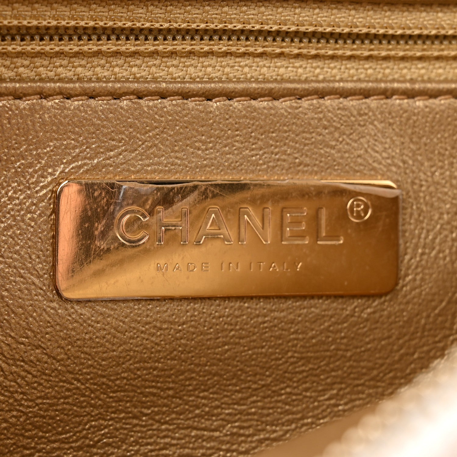 Chanel Lambskin Quilted All About Chains Waist Belt Bag White 6 of 12
