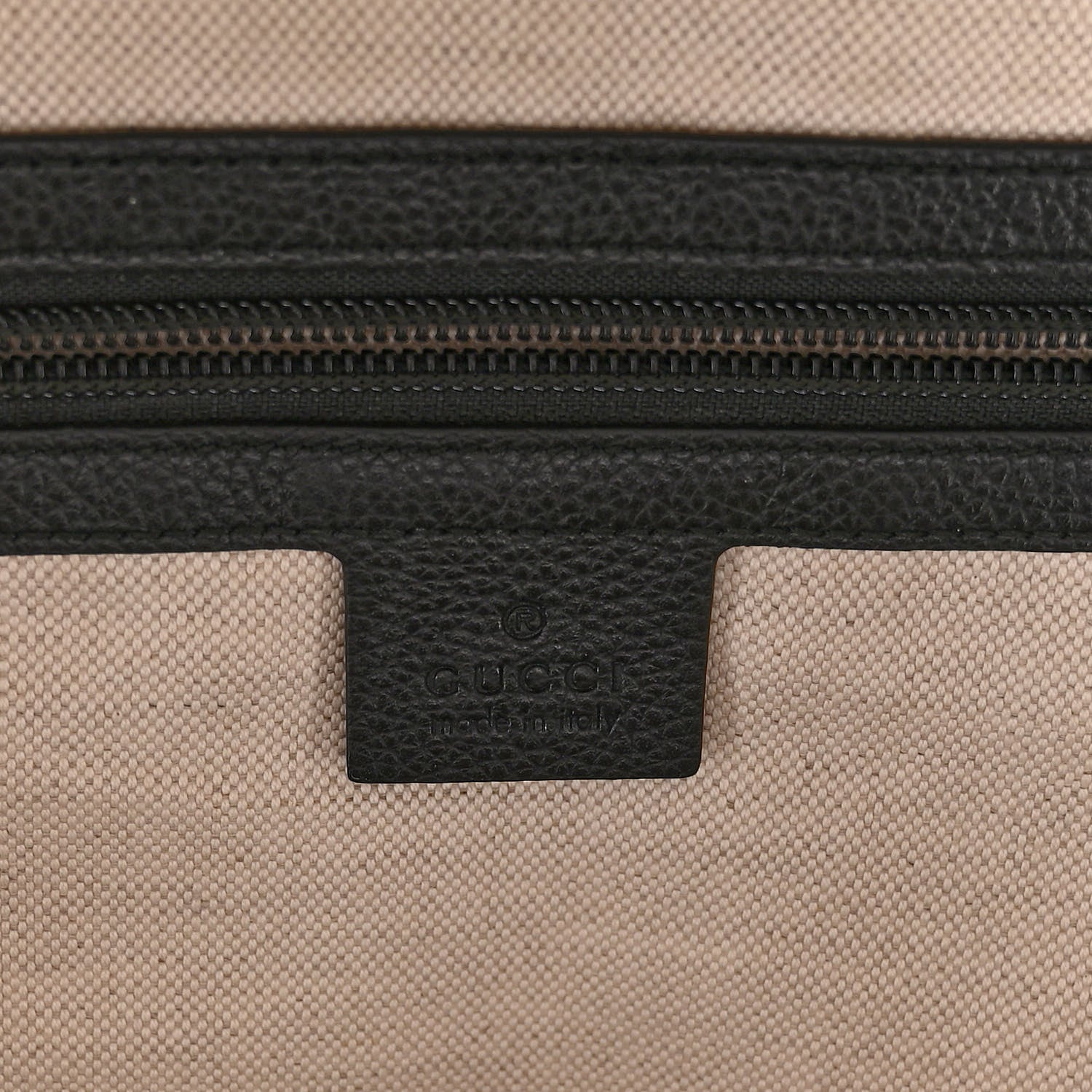 Gucci Calfskin Logo Day Backpack Black 6 of 11