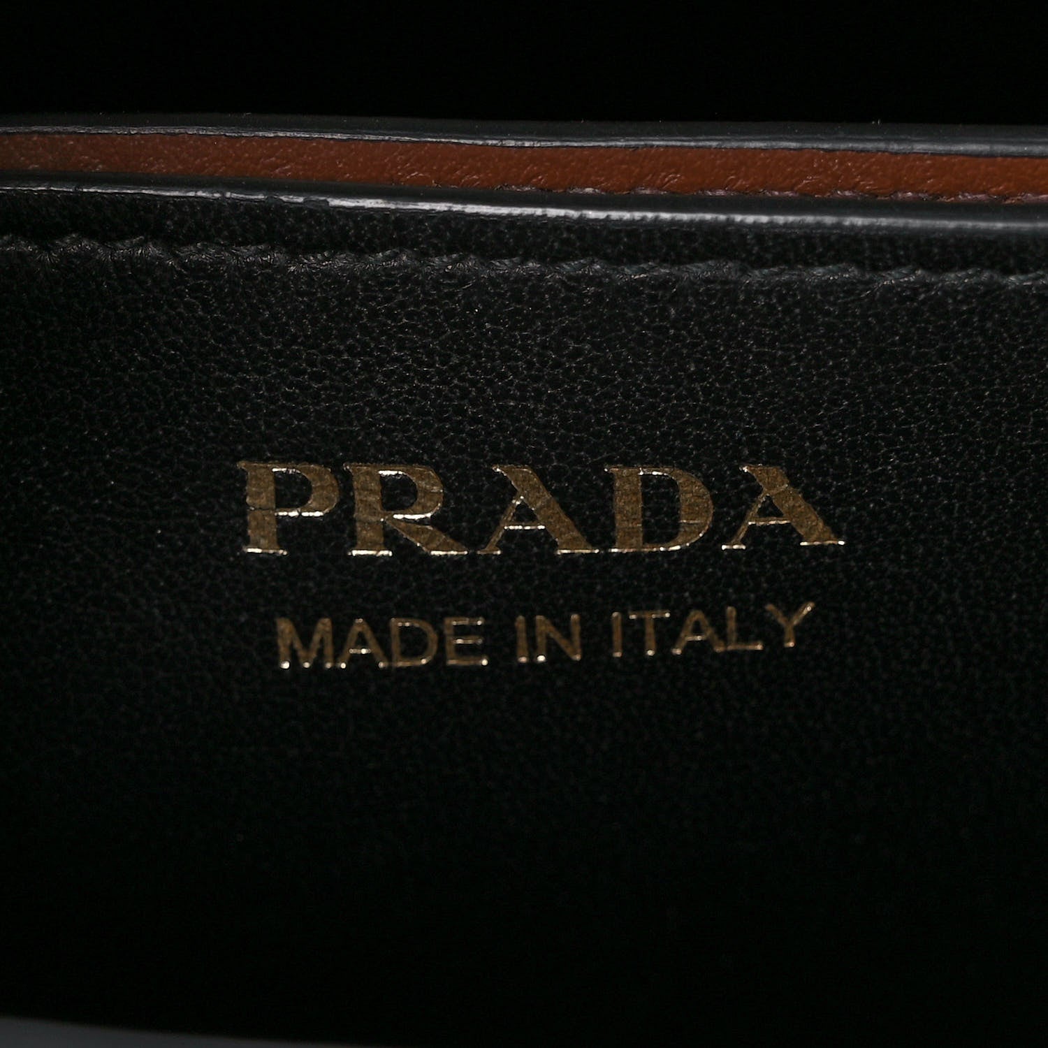 Prada Saffiano Cuir Medium Panier Bucket Bag Palissandro 6 of 12
