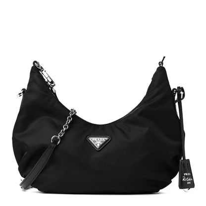 Prada Tessuto Nylon Saffiano Re-Edition 2006 Shoulder Bag Black 1 of 4