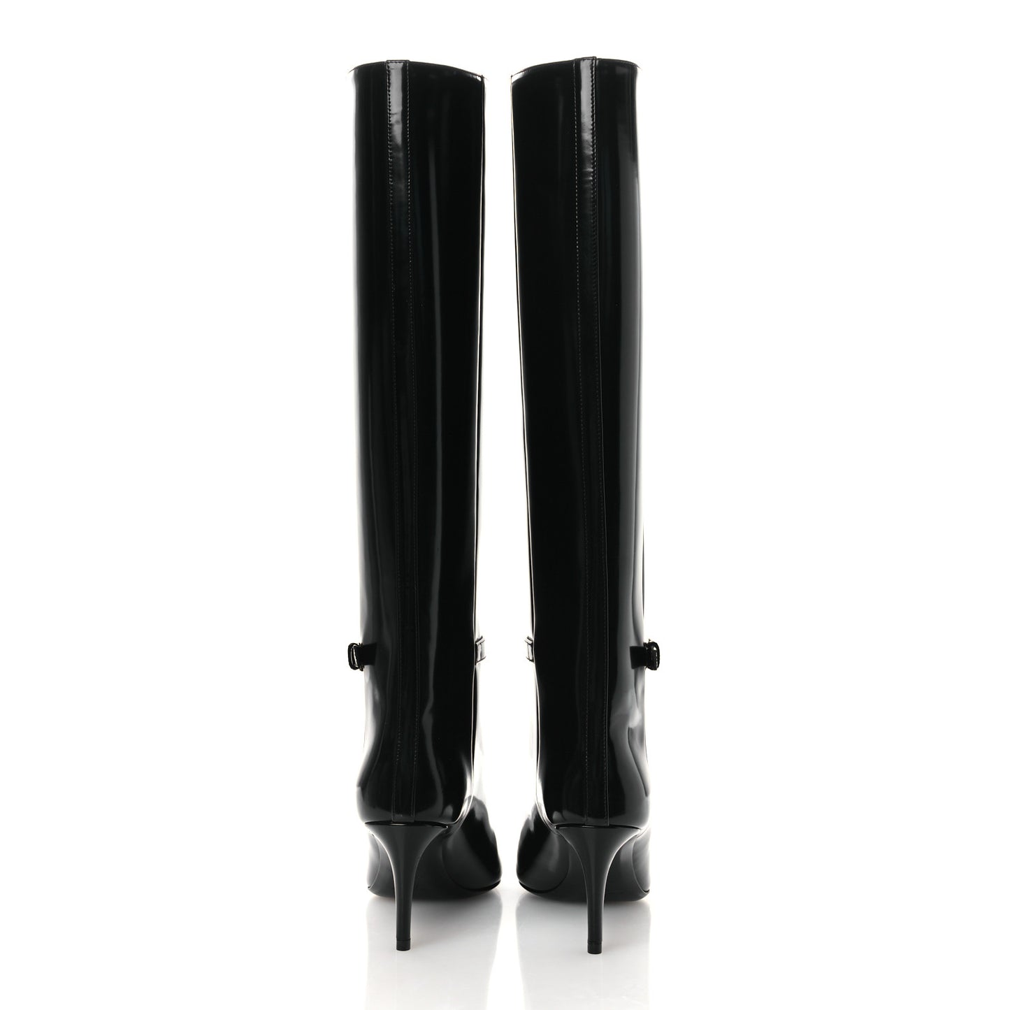 Vitello Marilyn Hacker 70mm Luz Boots 37.5 Black