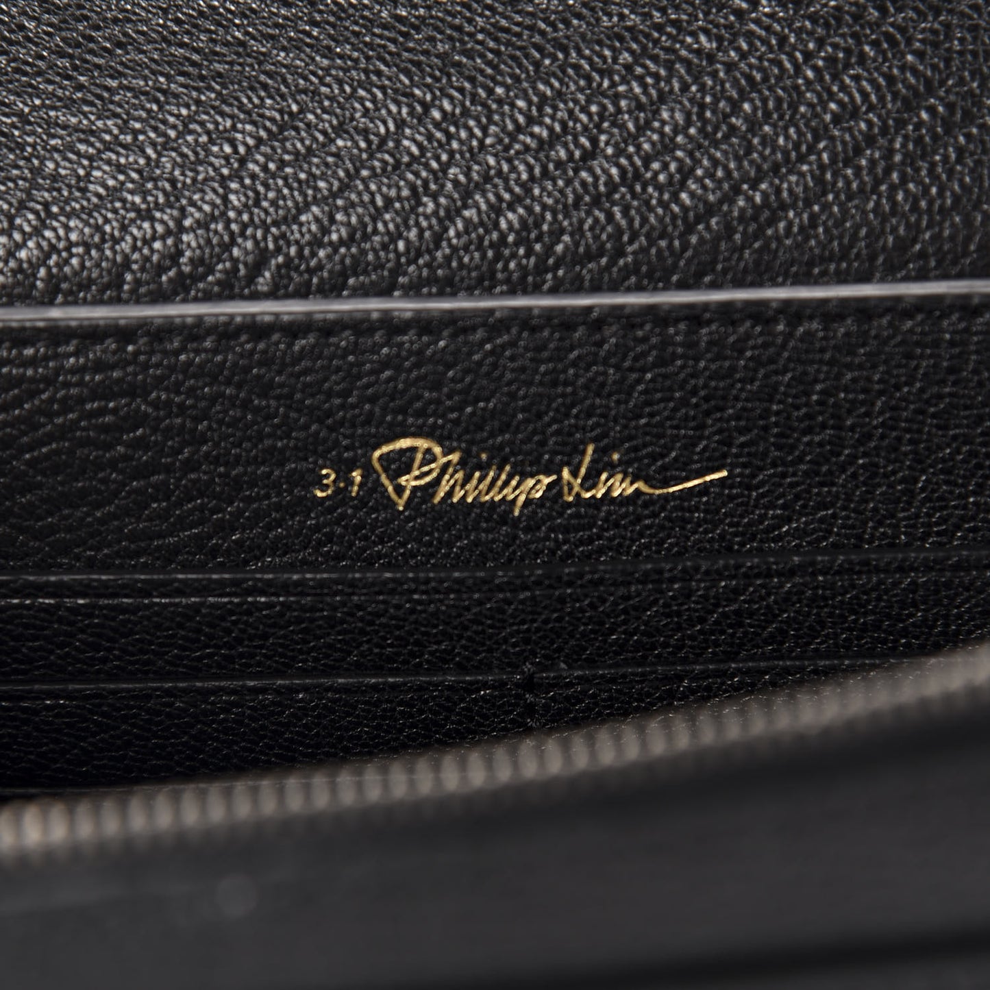 3.1 Goatskin Mini Soleil Flap Bag Black