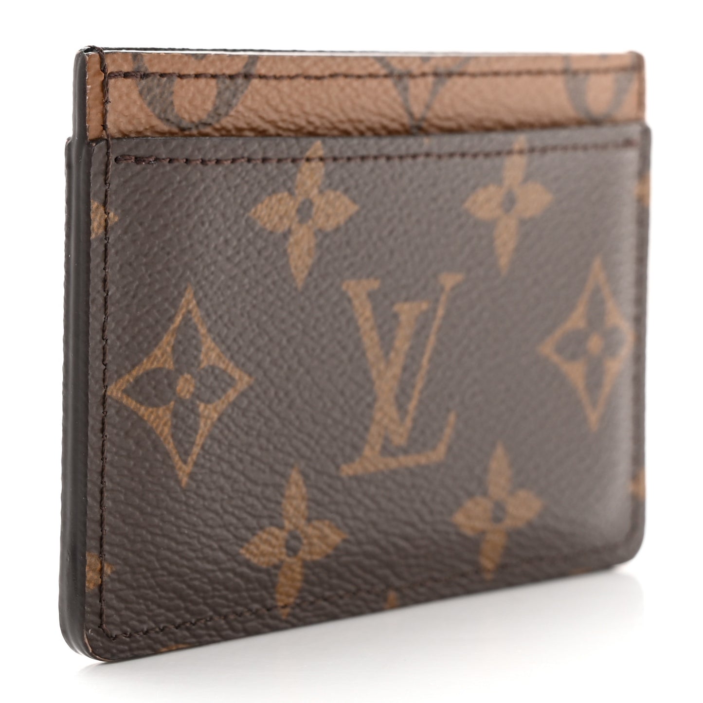 Reverse Monogram Card Holder