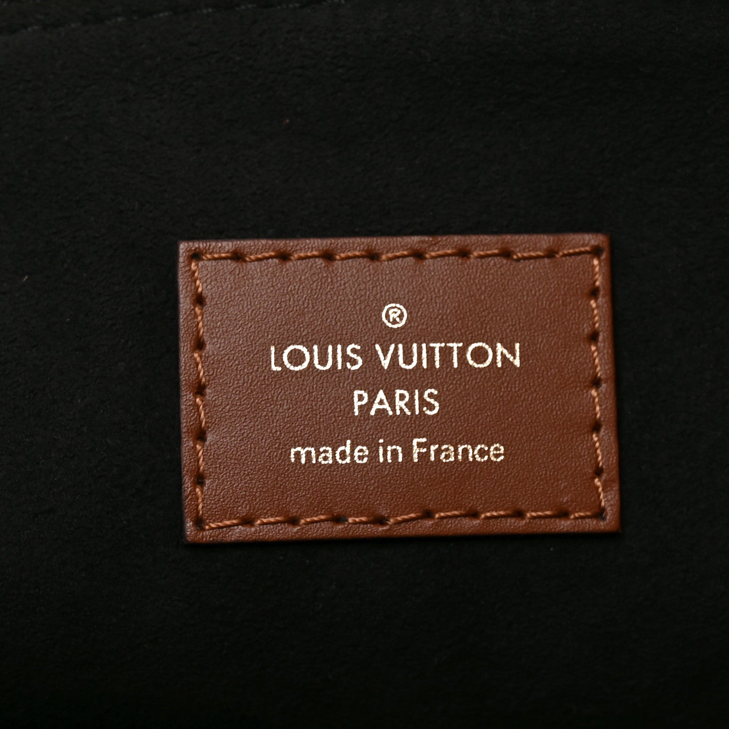 Louis Vuitton Monogram V Tote MM Black 5 of 9