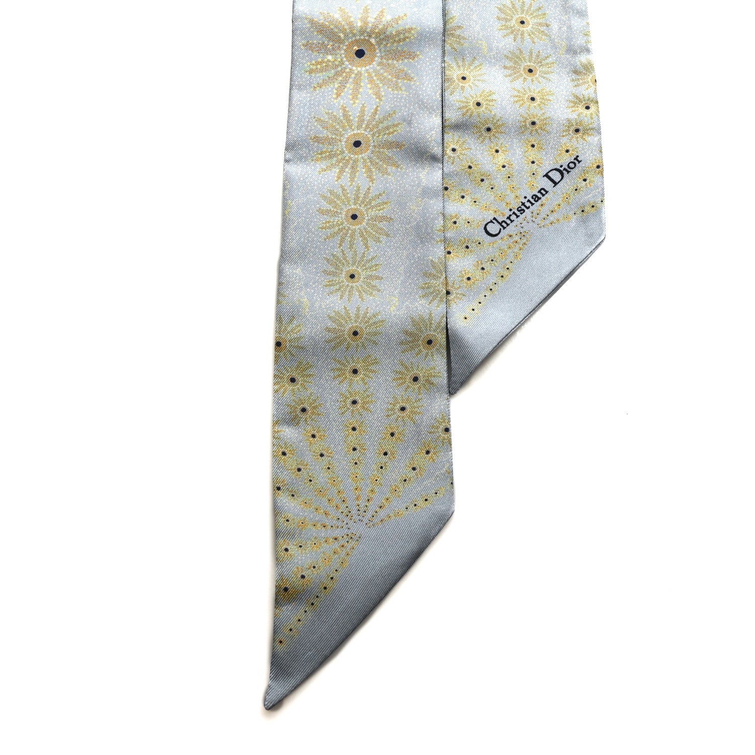 Christian Dior Silk Mitzah Scarf Multicolor 2 of 3
