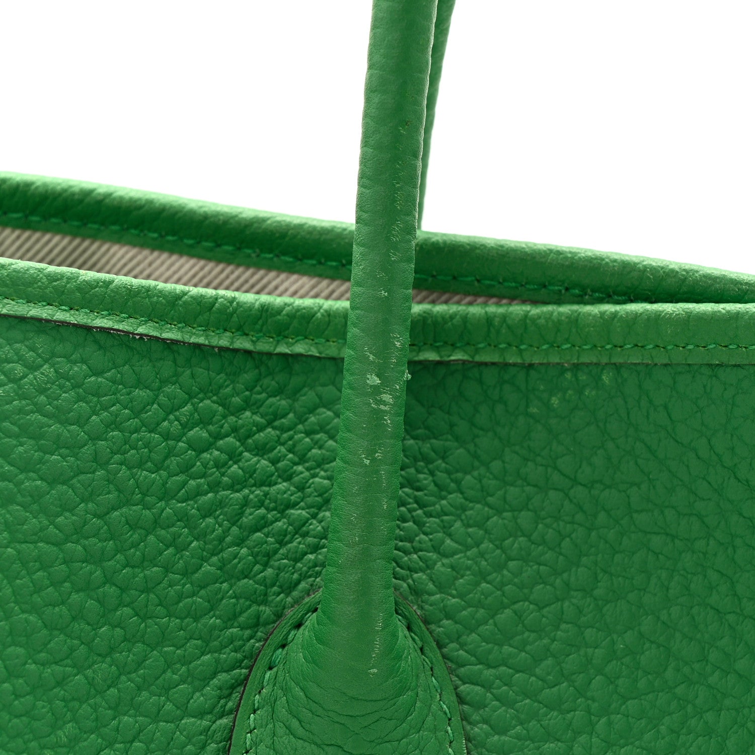 Hermes Negonda Garden Party Steeple Cadridge Tote 36 MM Bambou