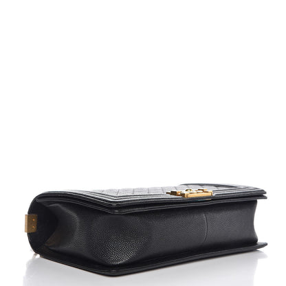Chanel Caviar Quilted New Medium Boy Flap Black 4 of 7