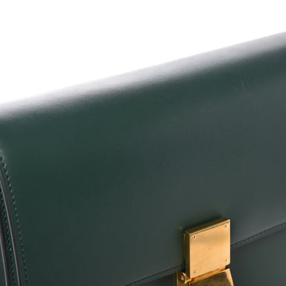 Celine Box Calfskin Medium Classic Box Flap Bag Light Emerald 8 of 8