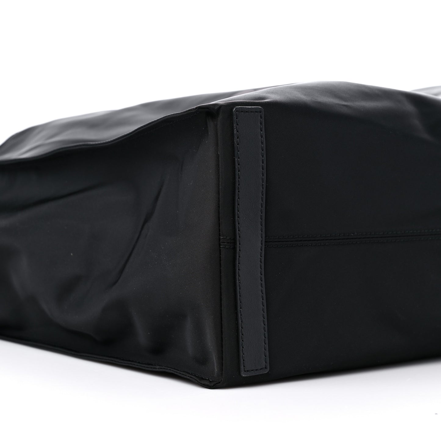 Nylon Logo Tote Black