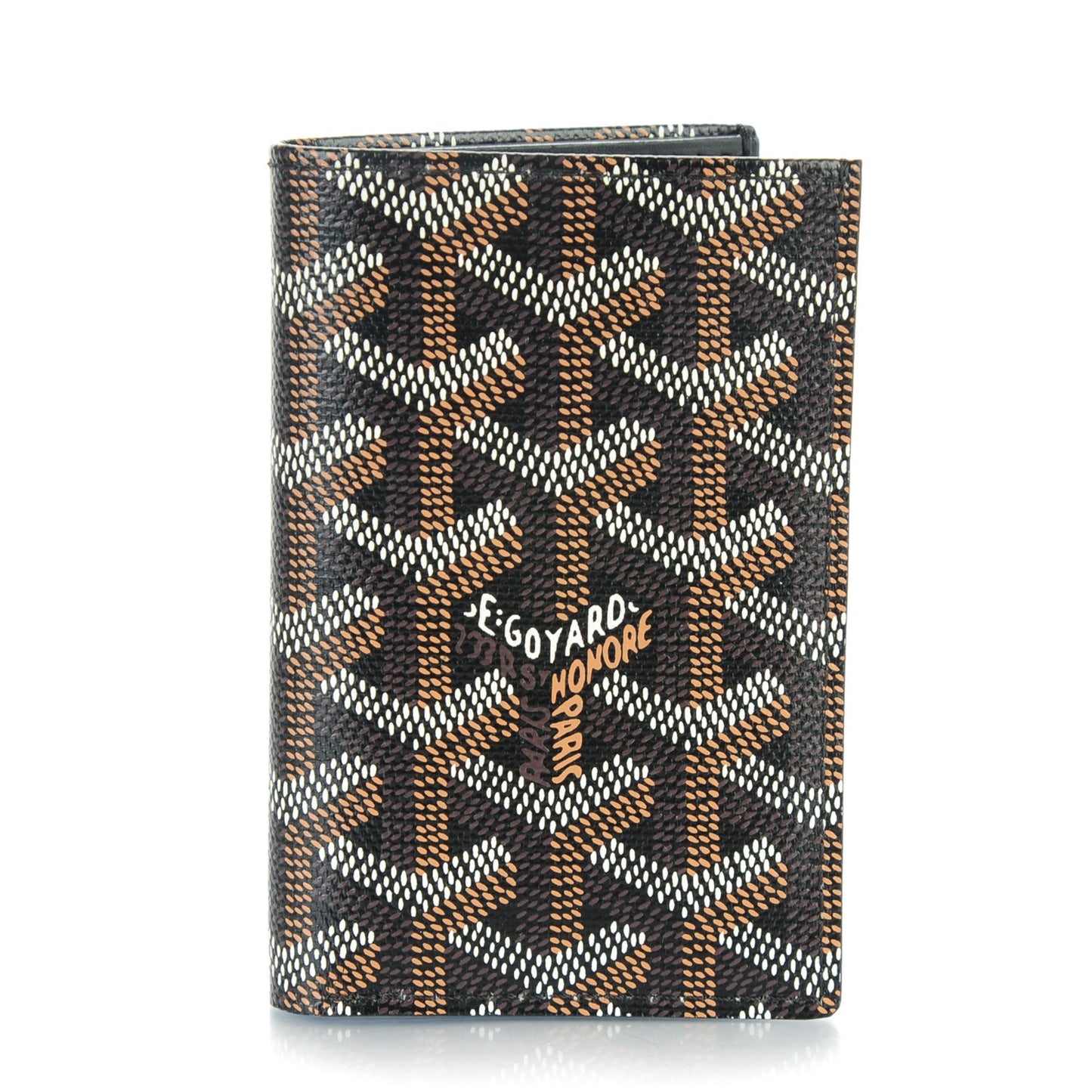 Goyardine Saint Pierre Card Holder Black