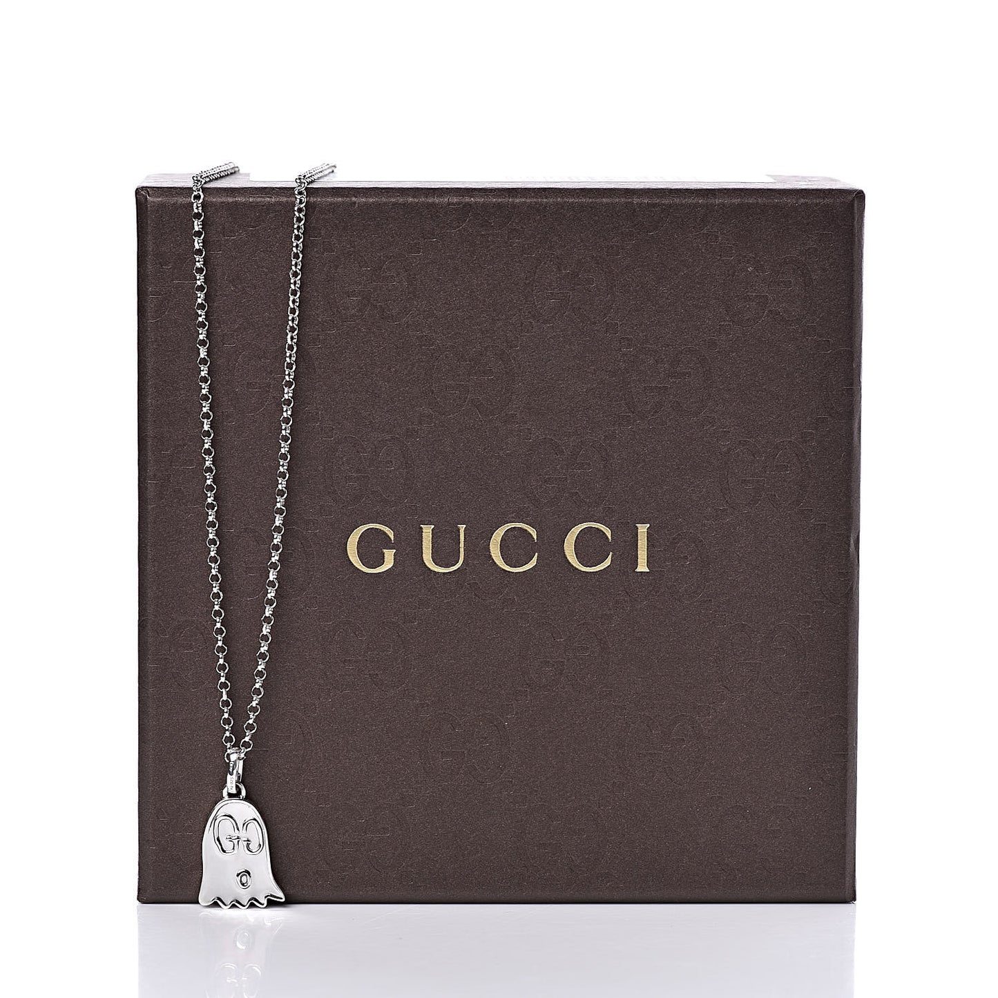 Sterling Silver GucciGhost Pendant Necklace