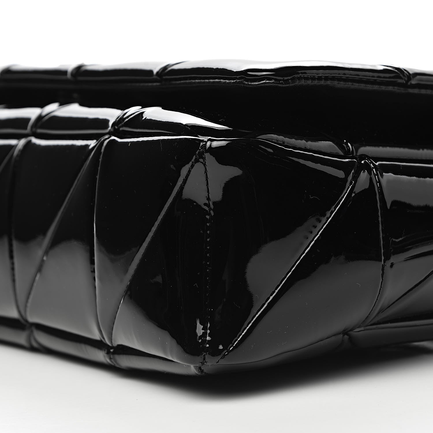 Saint Laurent Patent Patchwork Monogram Large Jamie Black 9 of 10