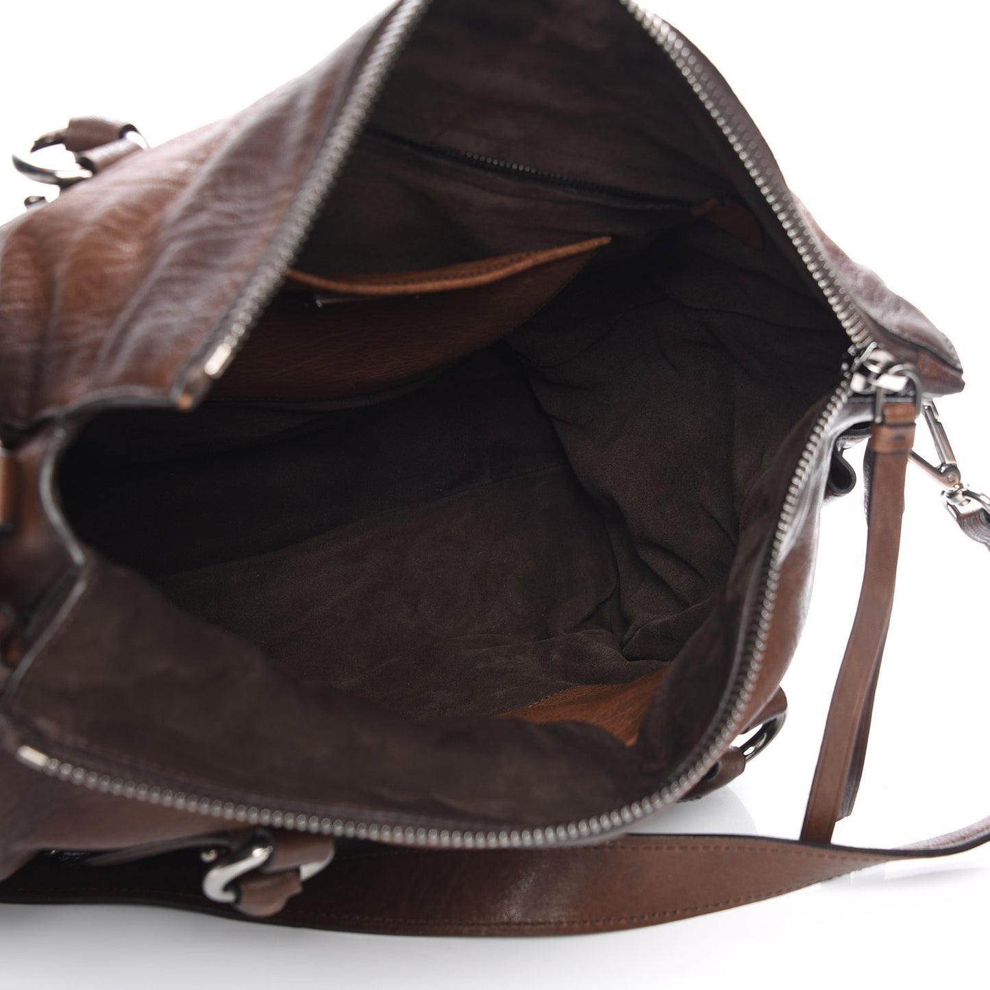 Nappa Monk Satchel Bruciato