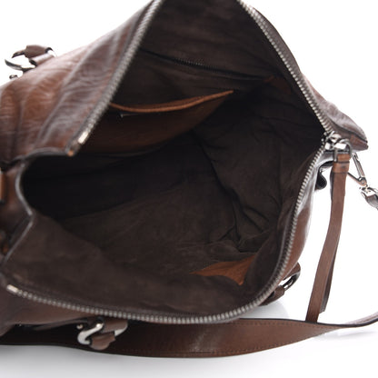 Miu Miu Nappa Monk Satchel Bruciato 7 of 8