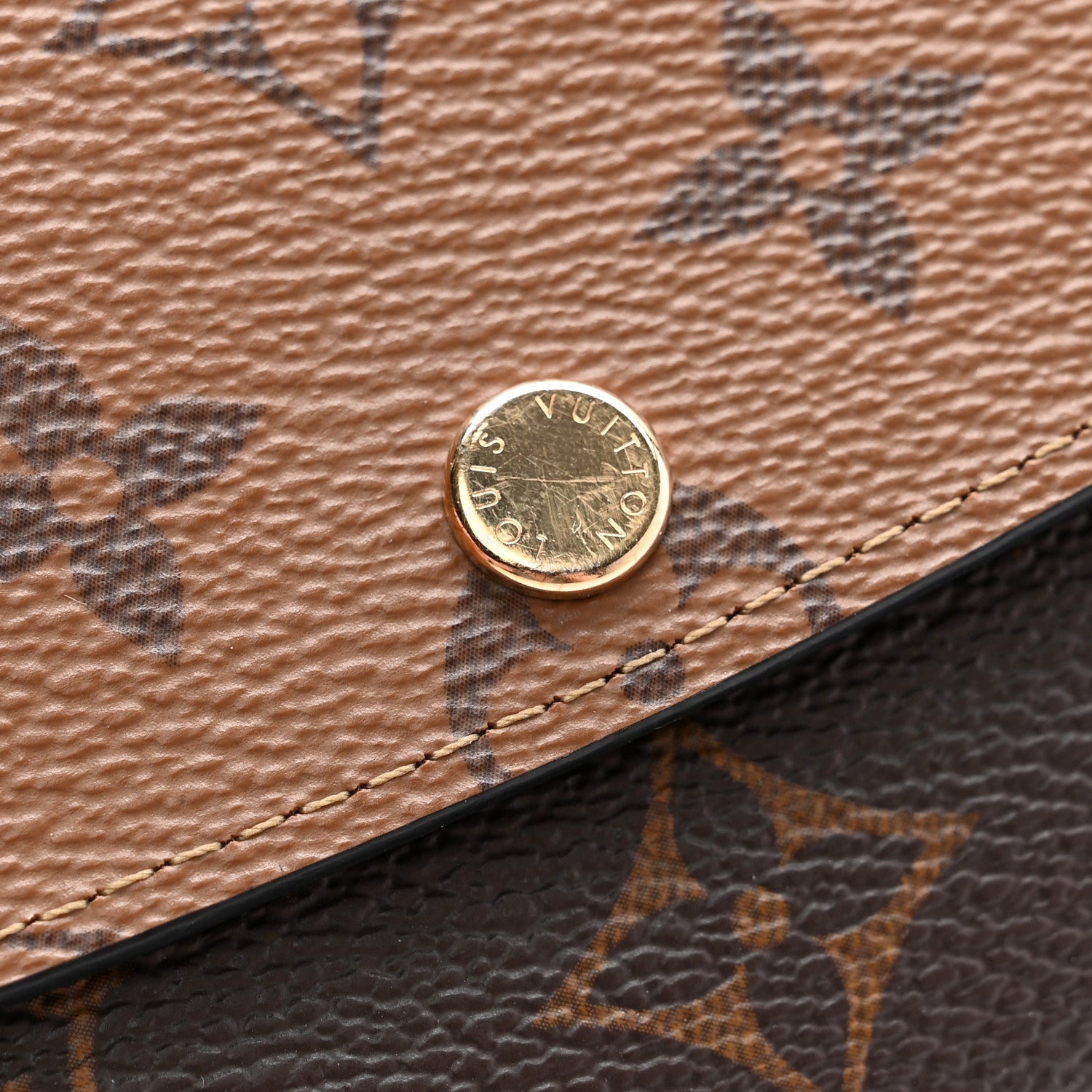 Louis Vuitton Reverse Monogram Emilie Wallet 8 of 8