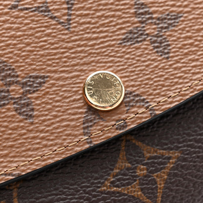 Louis Vuitton Reverse Monogram Emilie Wallet 8 of 8