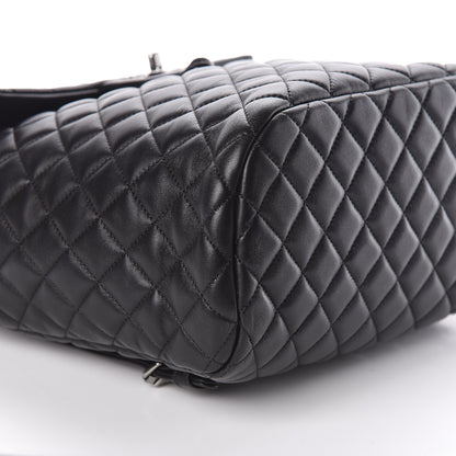 Chanel Lambskin Quilted Large Urban Spirit Backpack Black 9 of 10