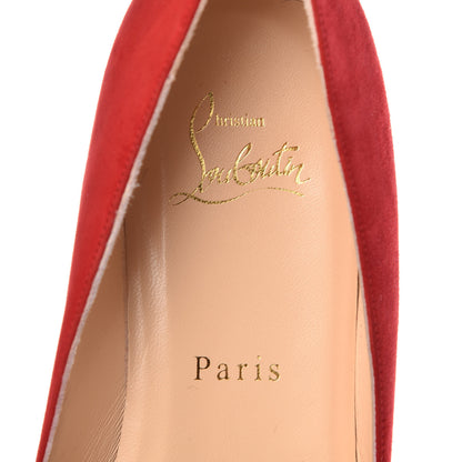 Christian Louboutin Veau Velours Gwalior Flats 39 Red 7 of 7