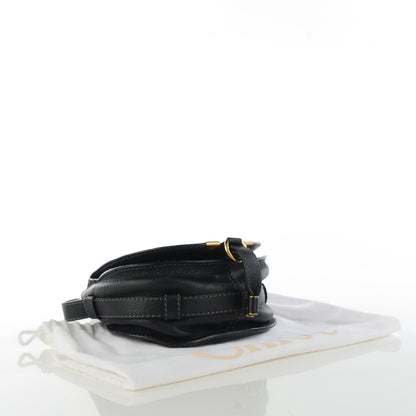 Chloe Calfskin Mini Marcie Round Crossbody Bag Black 3 of 8
