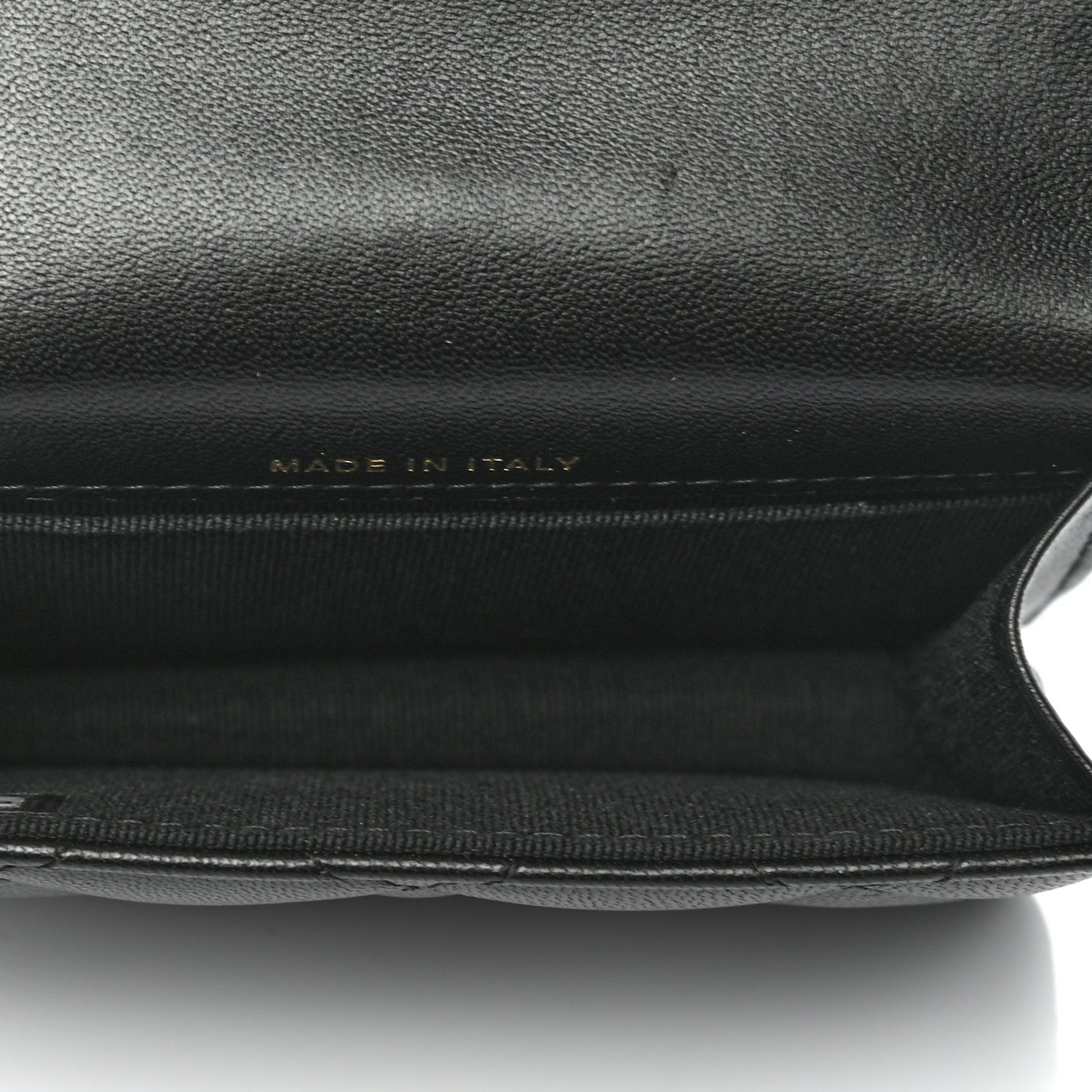 Chanel Lambskin Quilted CC Hook Card Holder Black 5 of 8