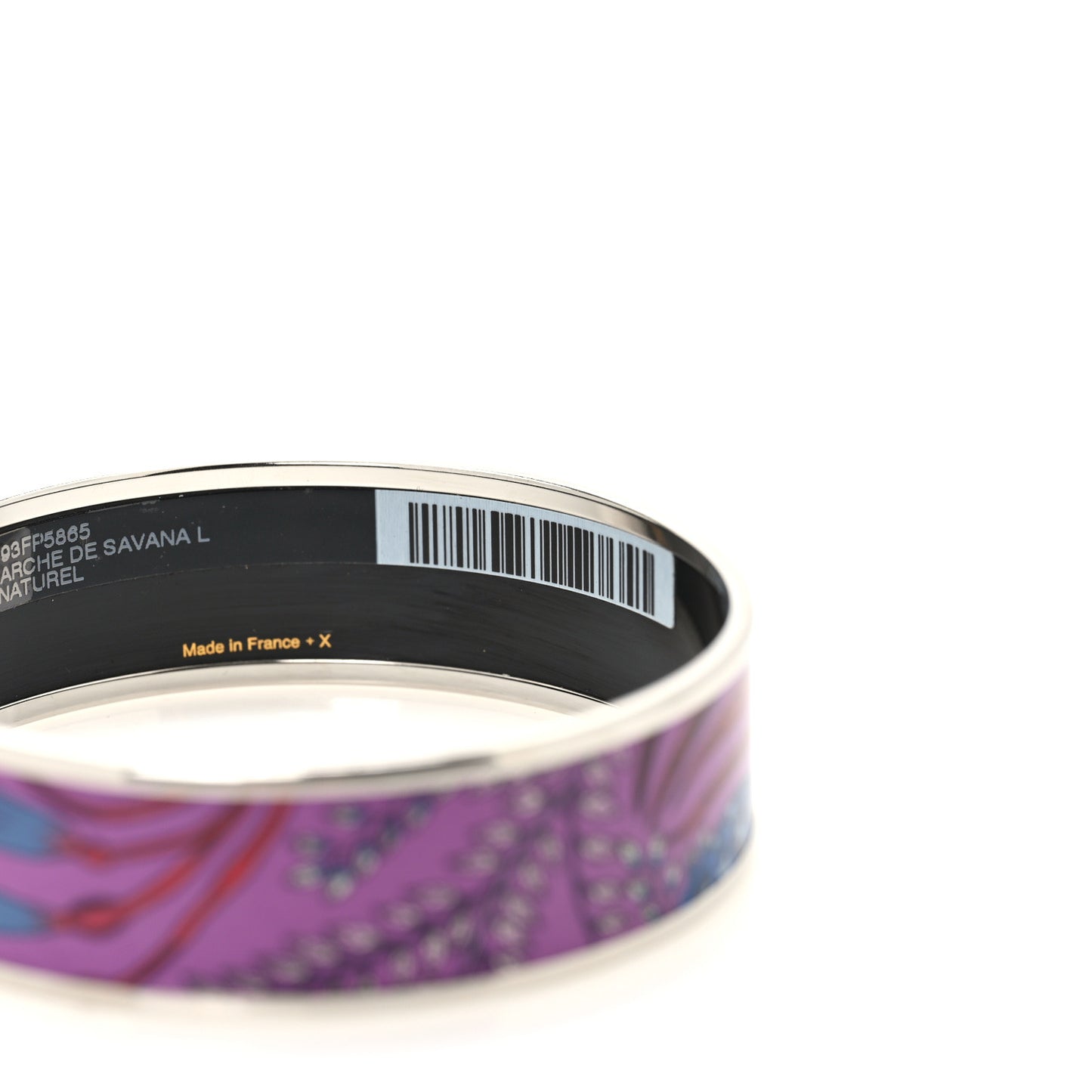 Enamel Printed Wide Le Marche de Savana Bracelet 65