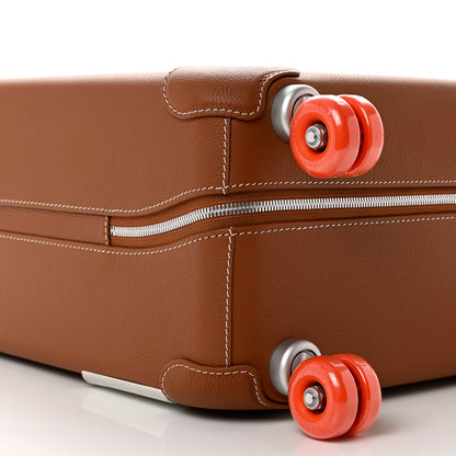 Hermes Canvas Taurillon Regate RMS Rolling Trolley Luggage Multicolor 7 of 9