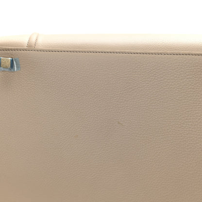 Celine Grained Calfskin Medium Phantom Luggage Beige 10 of 10