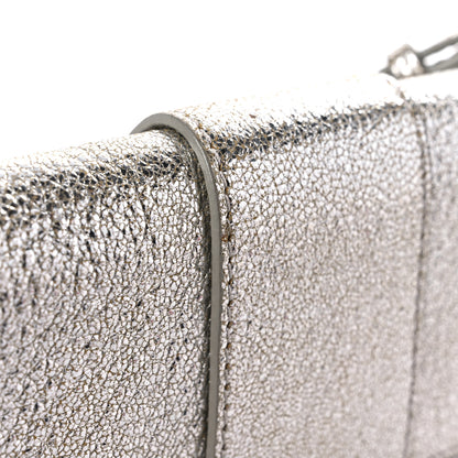 Jimmy Choo Metallic Calfskin Rebel Bag Silver 10 of 13