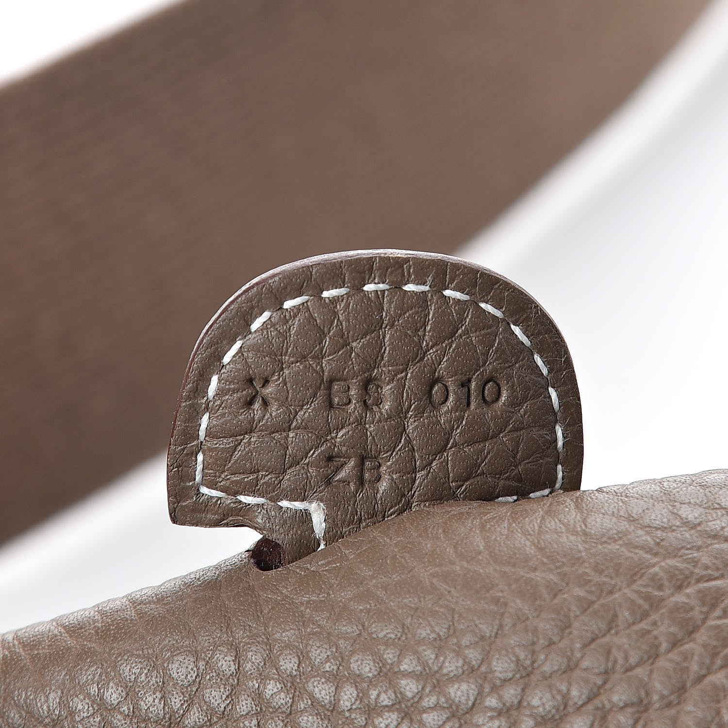 Hermes Taurillon Clemence Evelyne III PM Etoupe 7 of 10